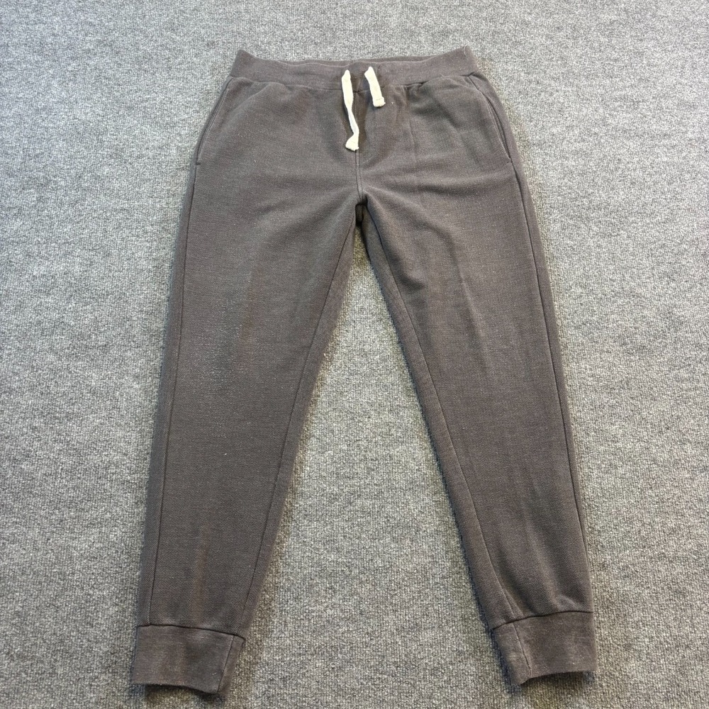 Route 66 Sweatpant Men's L Gray Cotton Tapered Jogger Performance Sports Running